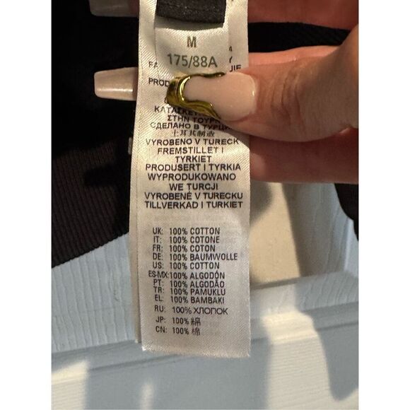 Diesel S-UMMER-A84 Nails Men’s Black Hoodie Sweatshirt Sweater Medium - Picture 6 of 12